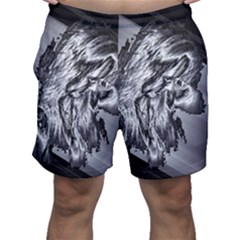 Iron Slide Men s Shorts by MRNStudios