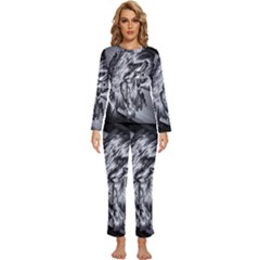 Iron Slide Womens  Long Sleeve Lightweight Pajamas Set by MRNStudios