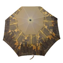 Buenos Aires City Aerial View002 Folding Umbrellas by dflcprintsclothing