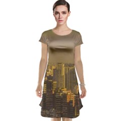 Buenos Aires City Aerial View002 Cap Sleeve Nightdress