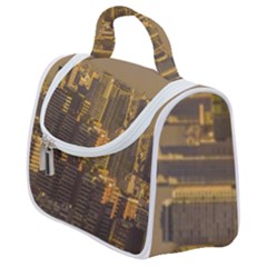 Buenos Aires City Aerial View002 Satchel Handbag by dflcprintsclothing