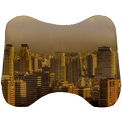 Buenos Aires City Aerial View002 Head Support Cushion by dflcprintsclothing