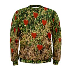 Valentine Day Heart Forest Men s Sweatshirt by artworkshop