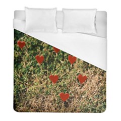 Valentine Day Heart Forest Duvet Cover (full/ Double Size) by artworkshop