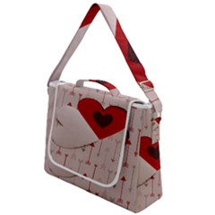 Valentine Day Heart Love Logo Box Up Messenger Bag