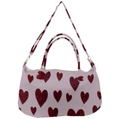 Valentine Day Heart Love Pattern Removal Strap Handbag