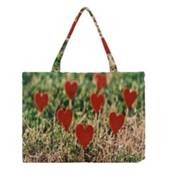 Valentine Day Heart Pattern Love Medium Tote Bag