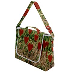 Valentine Day Heart Pattern Love Box Up Messenger Bag by artworkshop