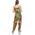 Valentine Day Heart Pattern Love Sleeveless Tie Ankle Chiffon Jumpsuit View2