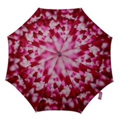 Valentine Day Heart Symbol Capsule Hook Handle Umbrellas (medium) by artworkshop