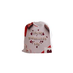 Valentine Gift Box Drawstring Pouch (xs) by artworkshop