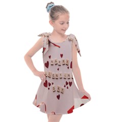 Valentine Gift Box Kids  Tie Up Tunic Dress by artworkshop