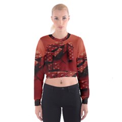 Valentines Gift Cropped Sweatshirt