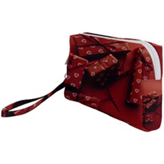 Valentines Gift Wristlet Pouch Bag (small) by artworkshop