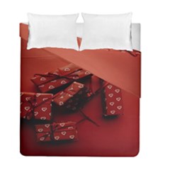 Valentines Gift Duvet Cover Double Side (full/ Double Size) by artworkshop