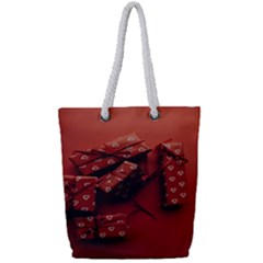 Valentines Gift Full Print Rope Handle Tote (small) by artworkshop