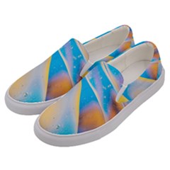 Water And Sunflower Oil Men s Canvas Slip Ons