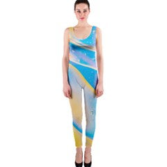 Water And Sunflower Oil One Piece Catsuit