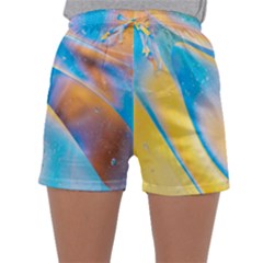 Water And Sunflower Oil Sleepwear Shorts by artworkshop