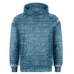 White And Blue Brick Wall Men s Core Hoodie