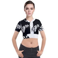 Mrn Short Sleeve Cropped Jacket by MRNStudios