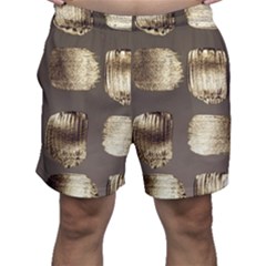 Gold Rush  Men s Shorts by PollyParadiseBoutique7