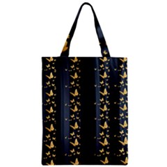 Golden Butterflies  Zipper Classic Tote Bag by PollyParadiseBoutique7