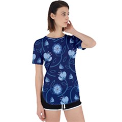 Flower Perpetual Short Sleeve T-shirt by zappwaits