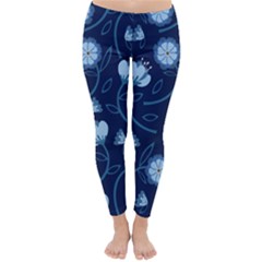 Flower Classic Winter Leggings by zappwaits