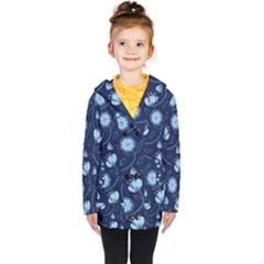 Flower Kids  Double Breasted Button Coat by zappwaits