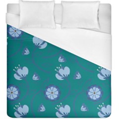 Floral-seamless-pattern Duvet Cover (king Size)