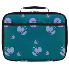 Floral-seamless-pattern Full Print Lunch Bag