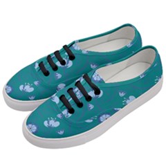 Floral-seamless-pattern Women s Classic Low Top Sneakers by zappwaits