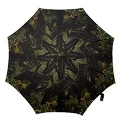 Botanical Motif Trees Detail Photography Hook Handle Umbrellas (large) by dflcprintsclothing