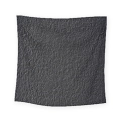 Black Wall Texture Square Tapestry (small) by artworkshop