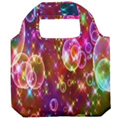 Rainbow Spectrum Bubbles Foldable Grocery Recycle Bag