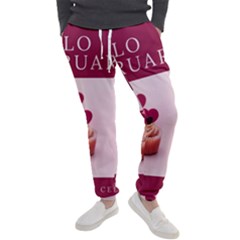 Hello February Text And Cupcakes Men s Jogger Sweatpants by artworkshop