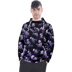 Jellyfish Swarm Men s Pullover Hoodie by PollyParadiseBoutique7