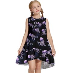 Jellyfish Swarm Kids  Frill Swing Dress by PollyParadiseBoutique7