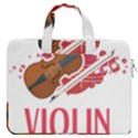 Violin T- Shirt Cool Girls Play Violin T- Shirt MacBook Pro 16  Double Pocket Laptop Bag  View1