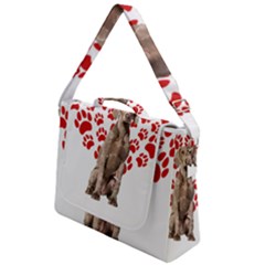 Weimaraner Gifts T- Shirt Cool Weimaraner Valentine Heart Paw Weimaraner Dog Lover Valentine Costume Box Up Messenger Bag