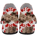 Weimaraner Gifts T- Shirt Cool Weimaraner Valentine Heart Paw Weimaraner Dog Lover Valentine Costume Women Slip On Heel Loafers View4