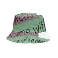 Woman T- Shirt If I Was Meant To Be Controlled I Would Have Came With A Remote T- Shirt Inside Out Bucket Hat by maxcute