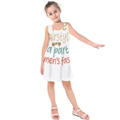 Women Empowerment Inspiring Quote Femin T- Shirt Women Empowerment Inspiring Quote Feminist Tee For Kids  Sleeveless Dress