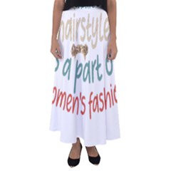 Women Empowerment Inspiring Quote Femin T- Shirt Women Empowerment Inspiring Quote Feminist Tee For Flared Maxi Skirt by maxcute