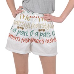 Women Empowerment Inspiring Quote Femin T- Shirt Women Empowerment Inspiring Quote Feminist Tee For Ripstop Shorts