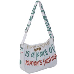 Women Empowerment Inspiring Quote Femin T- Shirt Women Empowerment Inspiring Quote Feminist Tee For Zip Up Shoulder Bag