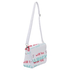 Writer Gift T- Shirt Just Write And Everything Will Be Alright T- Shirt Shoulder Bag With Back Zipper by maxcute