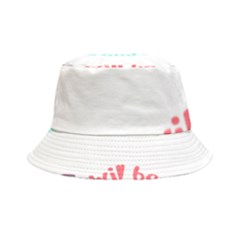 Writer Gift T- Shirt Just Write And Everything Will Be Alright T- Shirt Inside Out Bucket Hat by maxcute