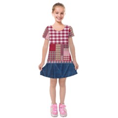 Country Bumpkin Kids  Short Sleeve Velvet Dress by PollyParadiseBoutique7